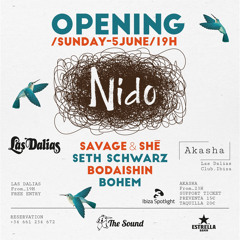 BOHEM & Bodaishin : Closing Set / SAVAGE & SHē - NIDO @ Akasha / Las Dalias Ibiza - 05.06.2022