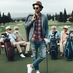 Armer Golfer