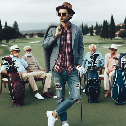 Armer Golfer