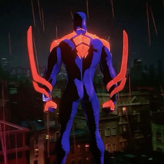 blood on my shirt, rose in my hand