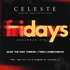 iamBrandon LIVE @ Celeste Chicago 12.5.2025