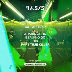 BEAU NO GO @ Club BASIS, Utrecht NL (open set)