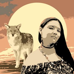 Coyote Woman On The Path Of Her Ancestors