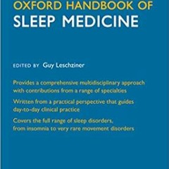 free EBOOK 📋 Oxford Handbook of Sleep Medicine (Oxford Medical Handbooks) by  Guy Le