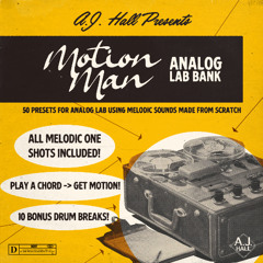MOTION MAN (ANALOG LAB BANK & BONUS DRUM BREAKS) DEMO