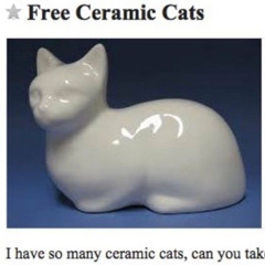 free ceramic cats