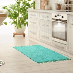 Rug tips for a modern kitchen
