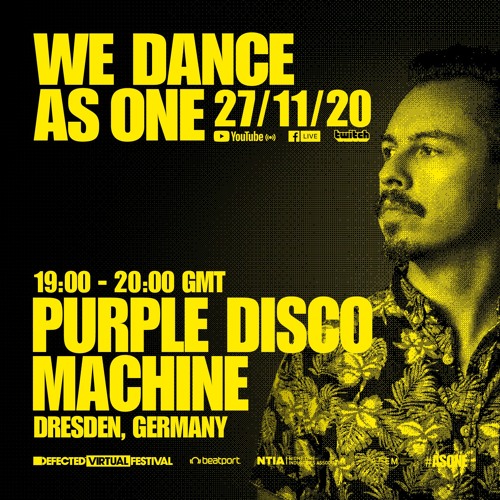 Stream We Dance As One 2.0 - Purple Disco Machine by Defected Records |  Listen online for free on SoundCloud