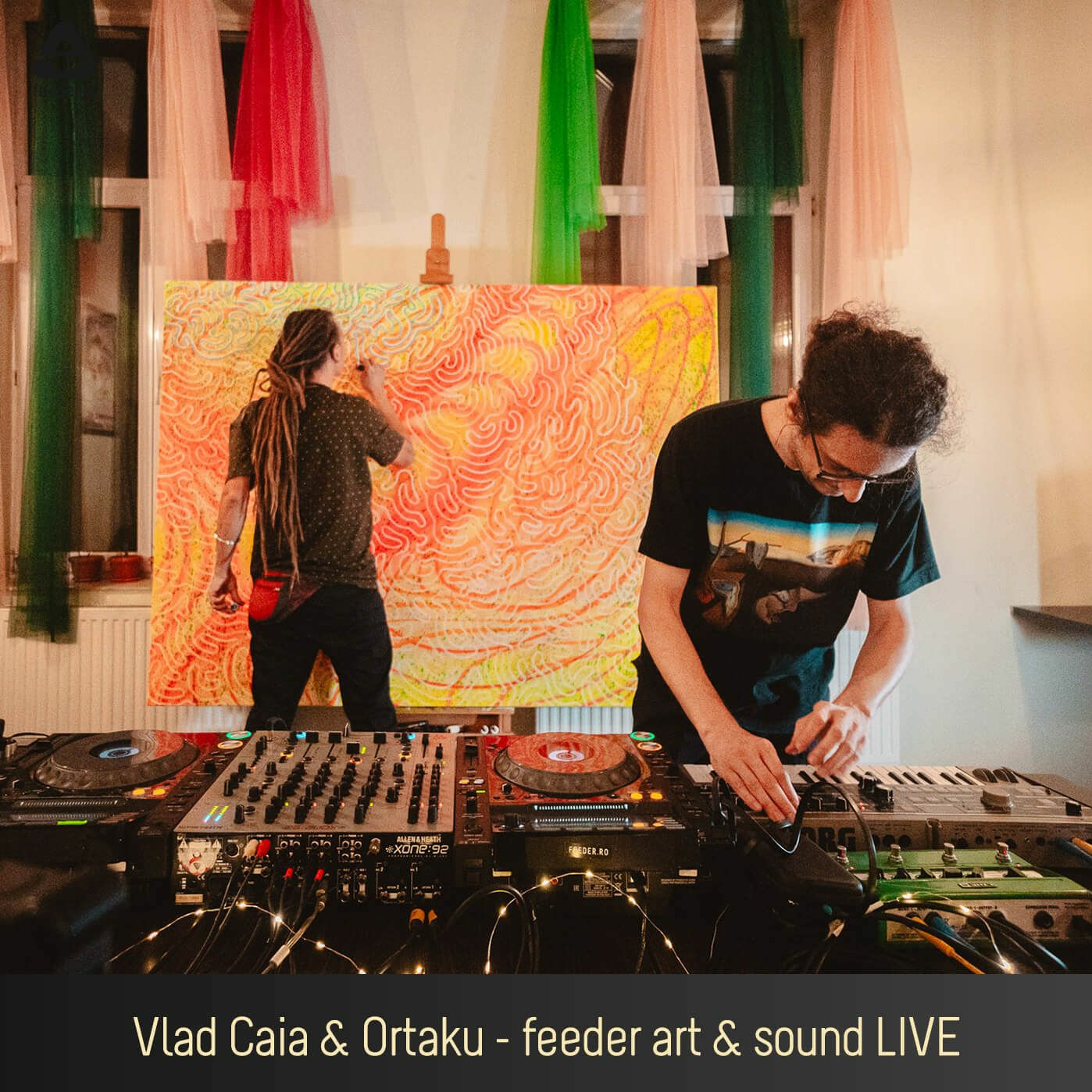 🔴 Vlad Caia & Ortaku - feeder art & sound LIVE (rec at Un-hidden Bucharest exhibition) episode artwork