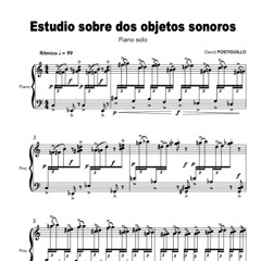 Estudio sobre dos objetos sonoros