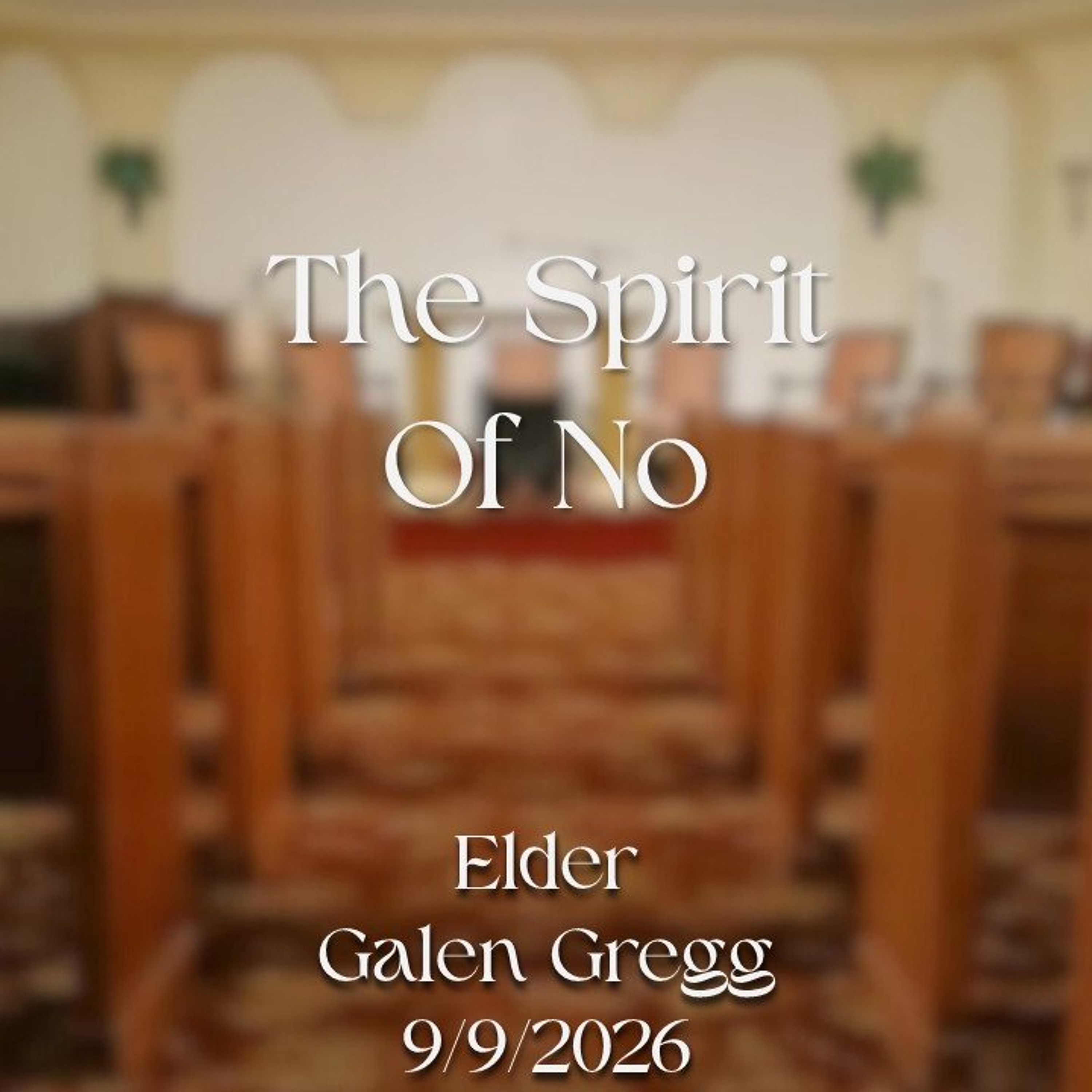 The Spirit Of No