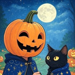 black cat HELLOWEEN2