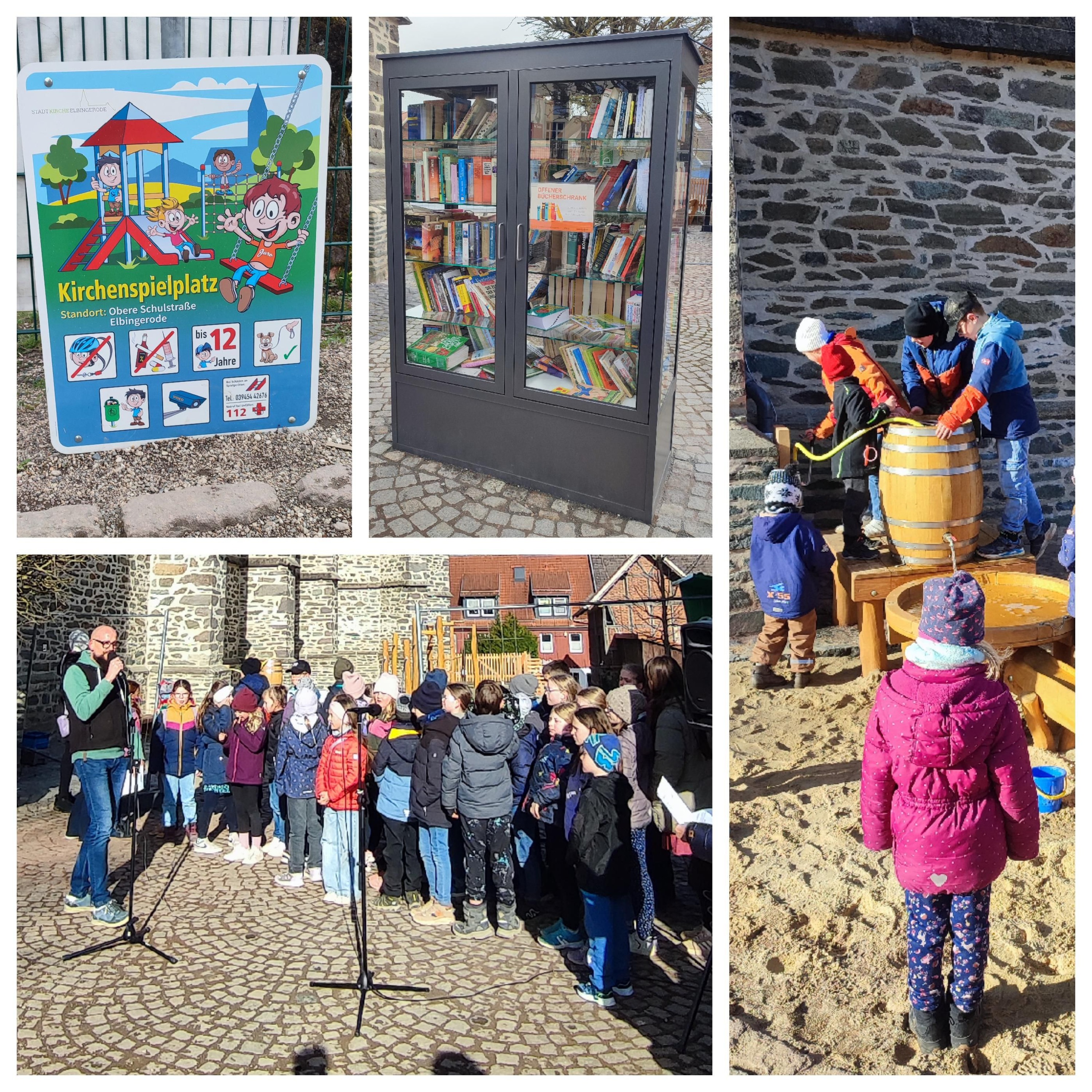 Europa hilft: Erweiterung für den Kirchenspielplatz Elbingerode