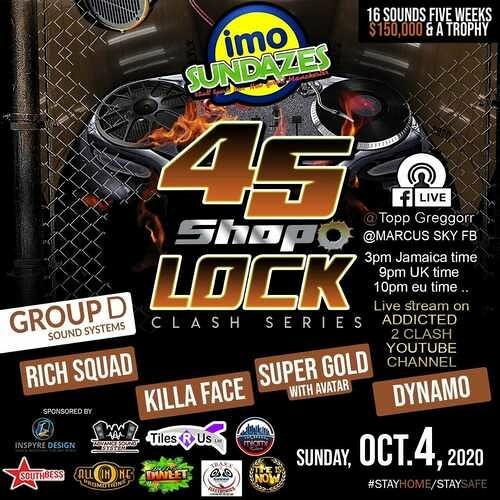 Killa Face vs Super Gold vs Dynamo vs Rich Squad 10/20 (45 Shop Lock) JA