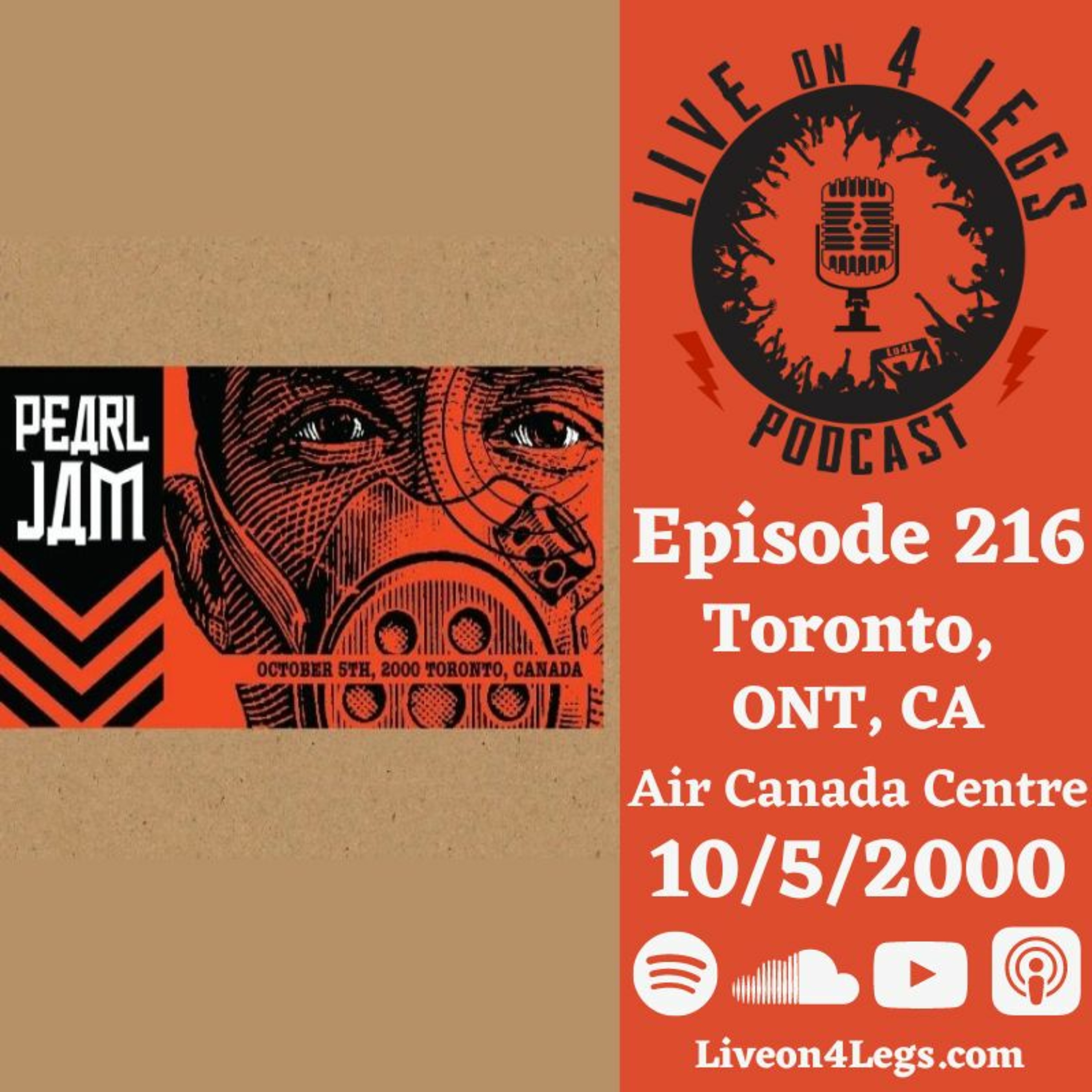 Live On 4 Legs: Pearl Jam Podcast