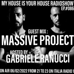 MY HOUSE IS YOUR HOUSE - #086 - GUEST MIX BY MASSIVE PROJECT