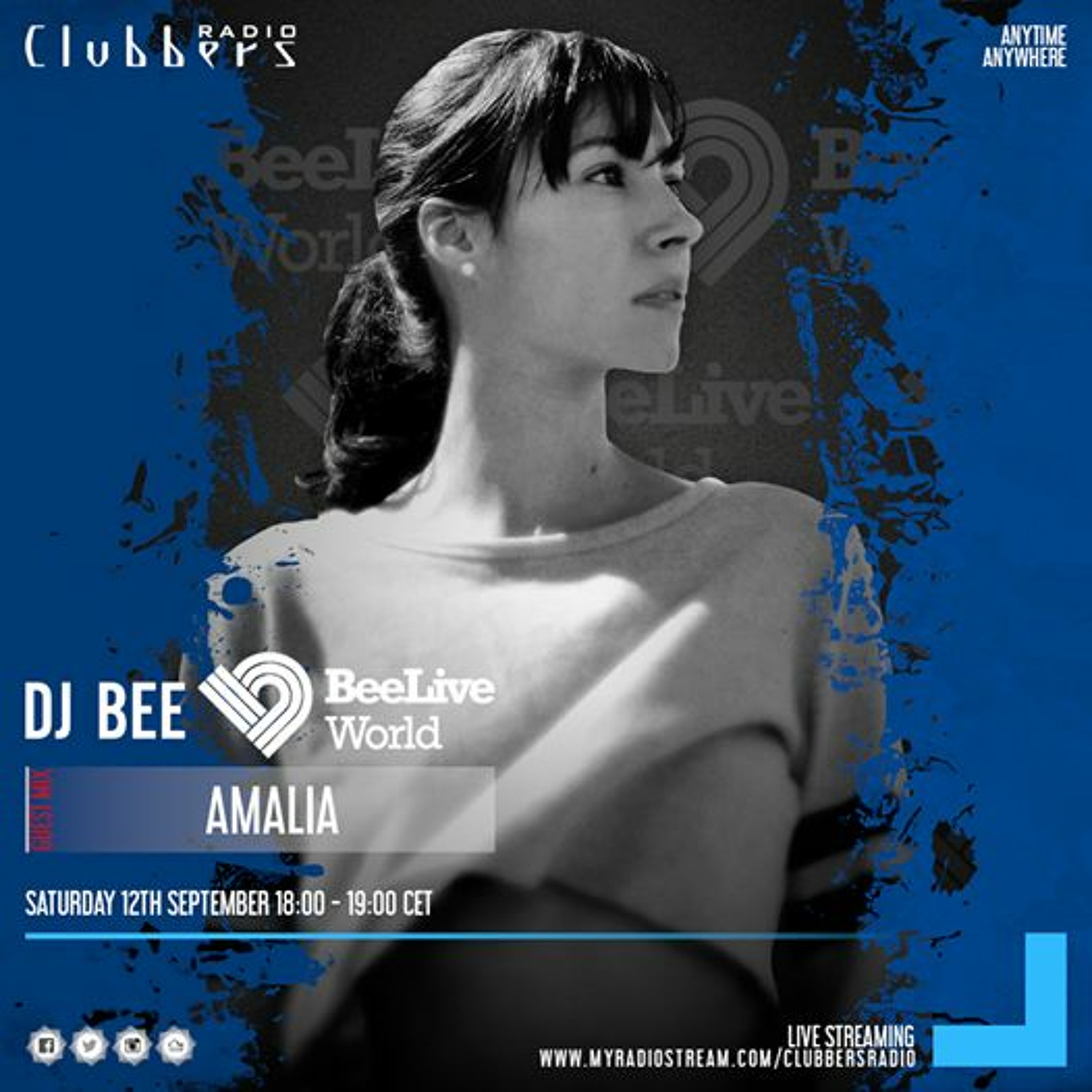 Podcast 414 BeeLiveWorld by DJ Bee 11.09.20 Side B Amalia Guest Dj episode artwork