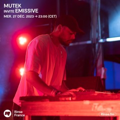 MUTEK invite EMISSIVE - 27 Décembre 2023