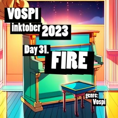 Vospi - Fire (#inktober2023, Day 31)