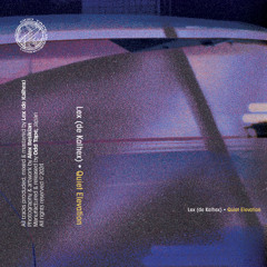 Lex (de Kalhex) - Dream Ride ["Quiet Elevation" Outtakes]