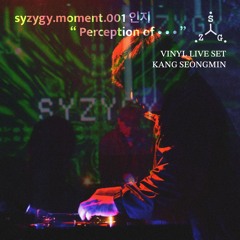 KANG SEONGMIN Vinyl mix | SYZYGY.moment.001 인지 (perception) Set