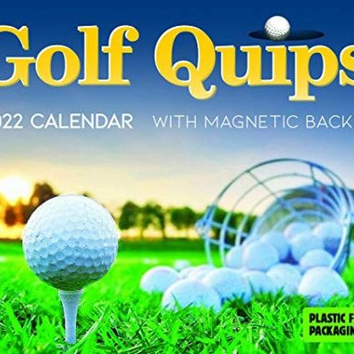 Stream ️ Read Golf Quips 2022 Mini Boxed Calendar by Carousel Calendars