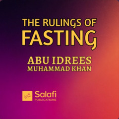 Lesson 7 The Rulings of Fasting