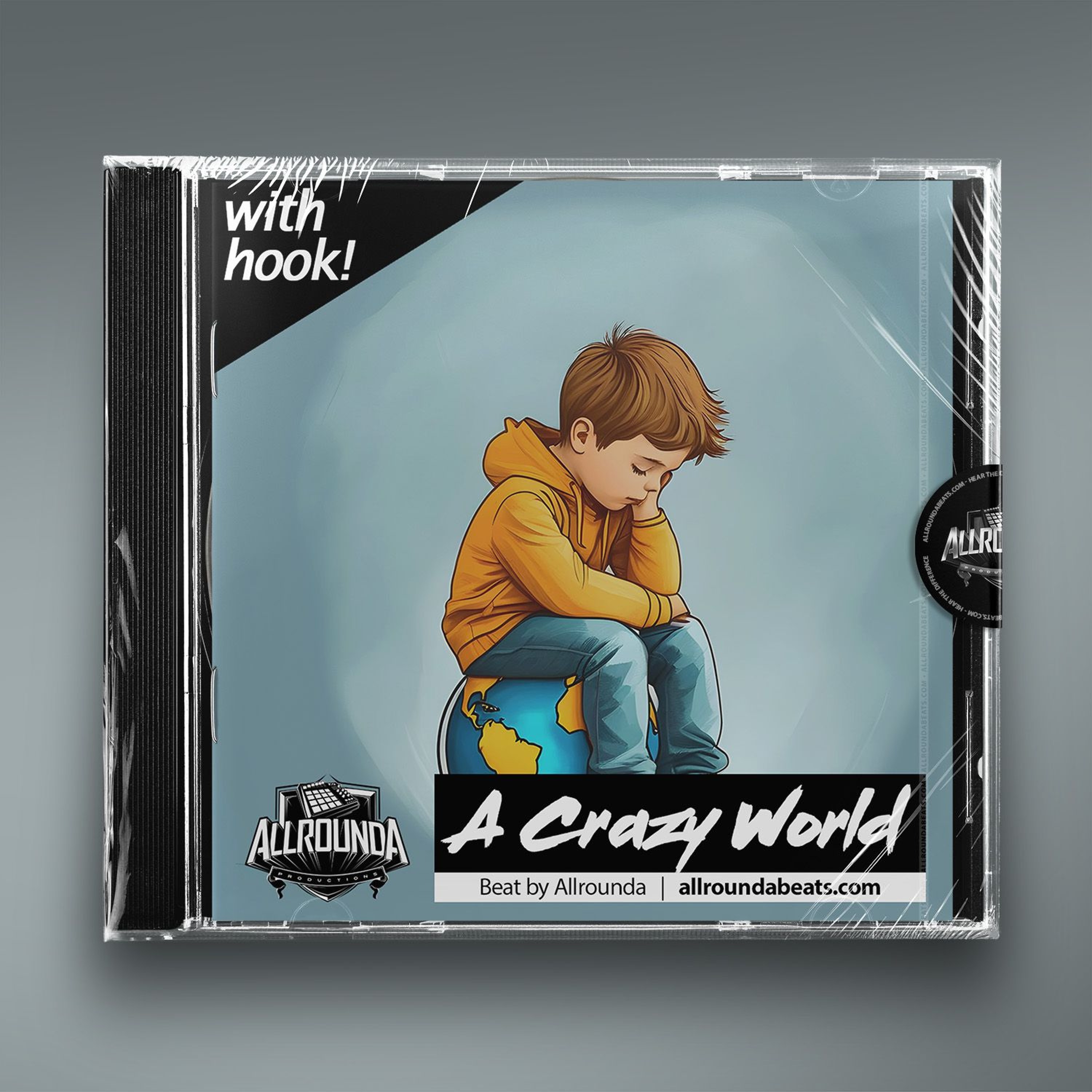 "A Crazy World" (With Hook) ~ Emotional Piano Beat | Eminem Type Beat Instrumental episode artwork