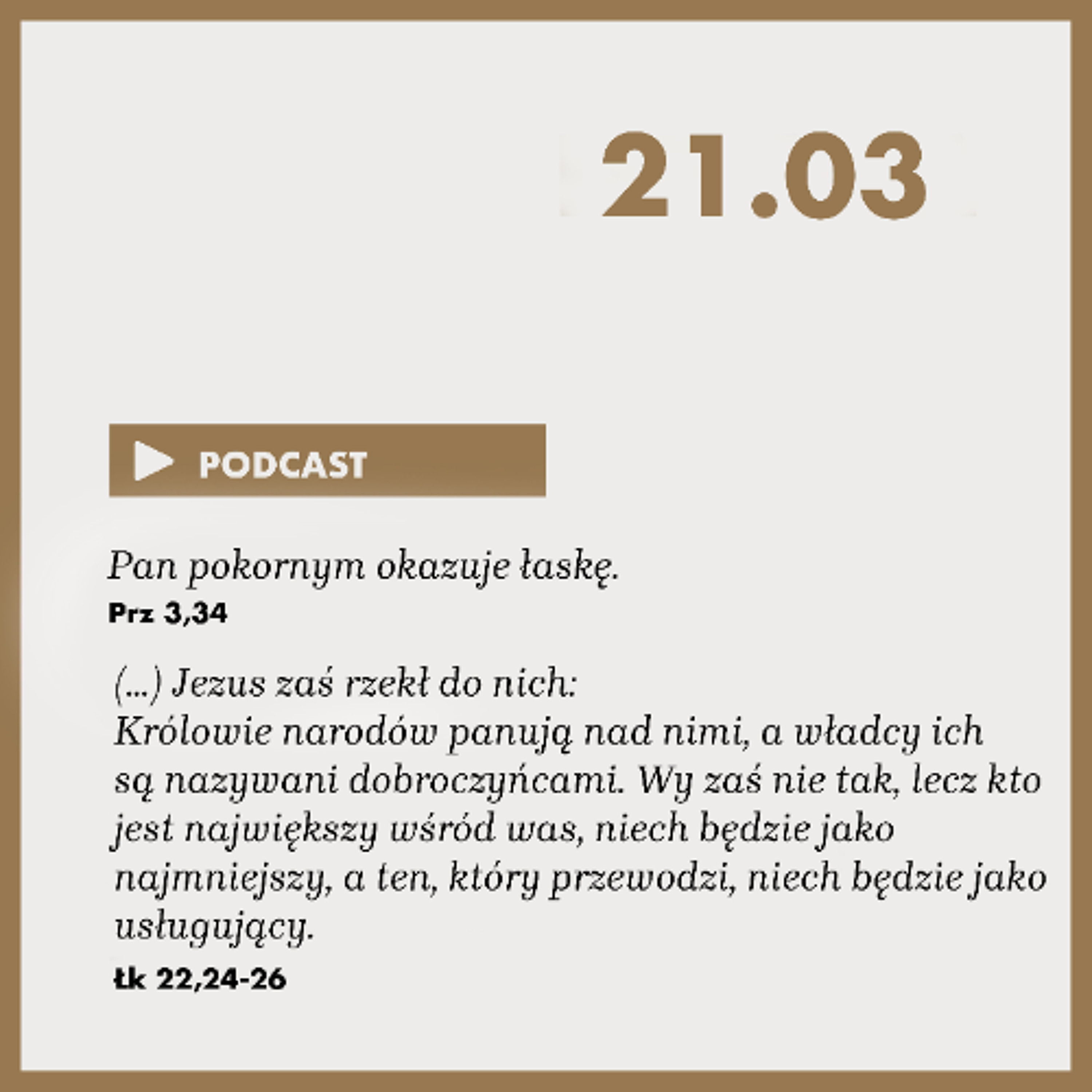Poranek ze Słowem na 21 marca 2025 episode artwork