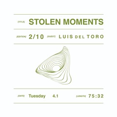 Stolen Moments by Adrian Roman 2/10 | Luis del Toro - La figura del ingeniero de mezcla