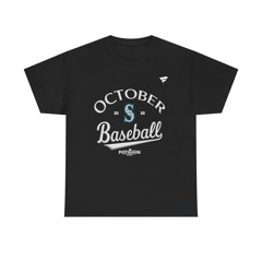 Seattle Mariners October Baseball Shirt