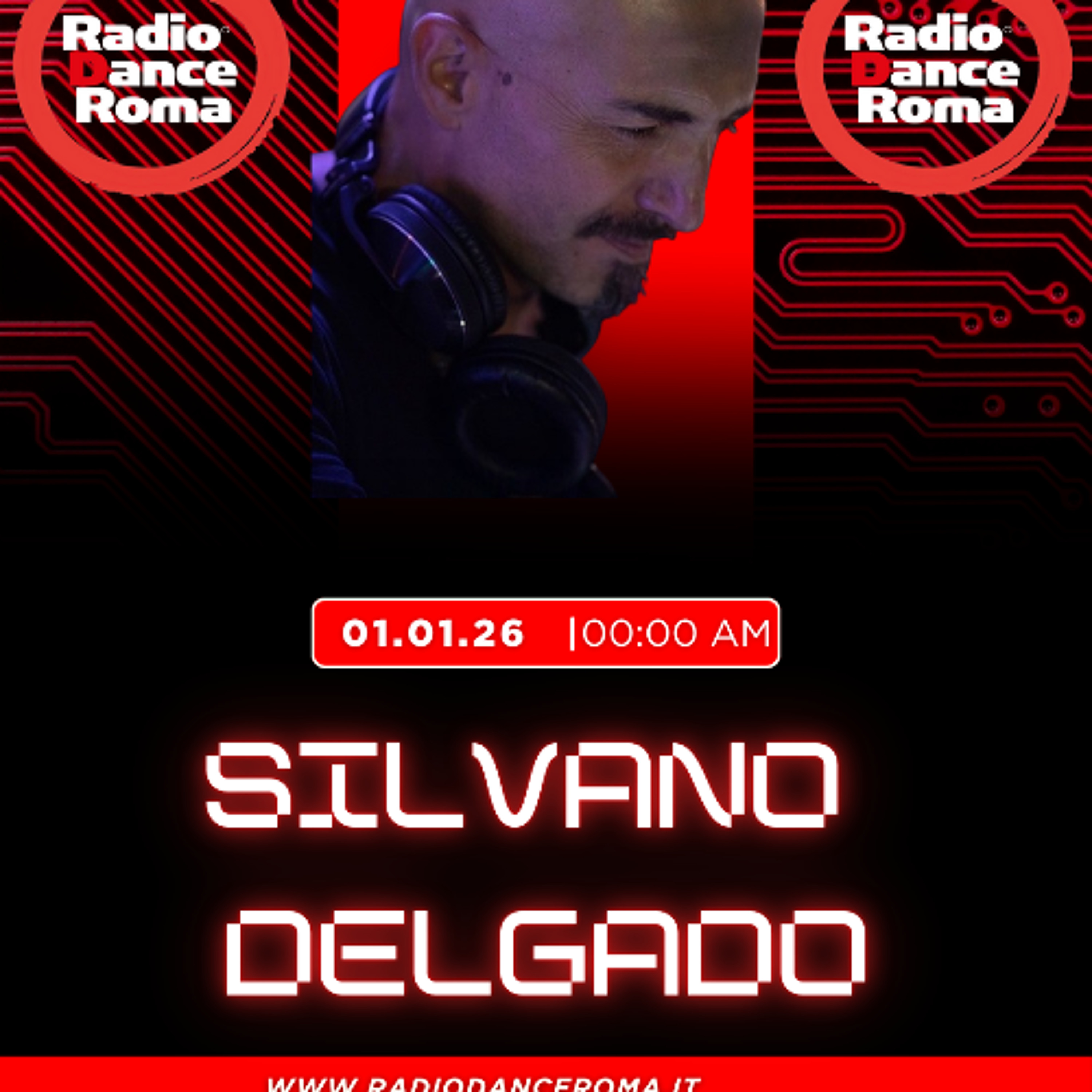 NYE 2026 On Radio Dance Roma with Silvano DelGado episode artwork