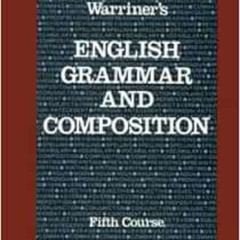 [DOWNLOAD] KINDLE 📑 Warriner's English Grammar and Composition: Fifth Course (Libert