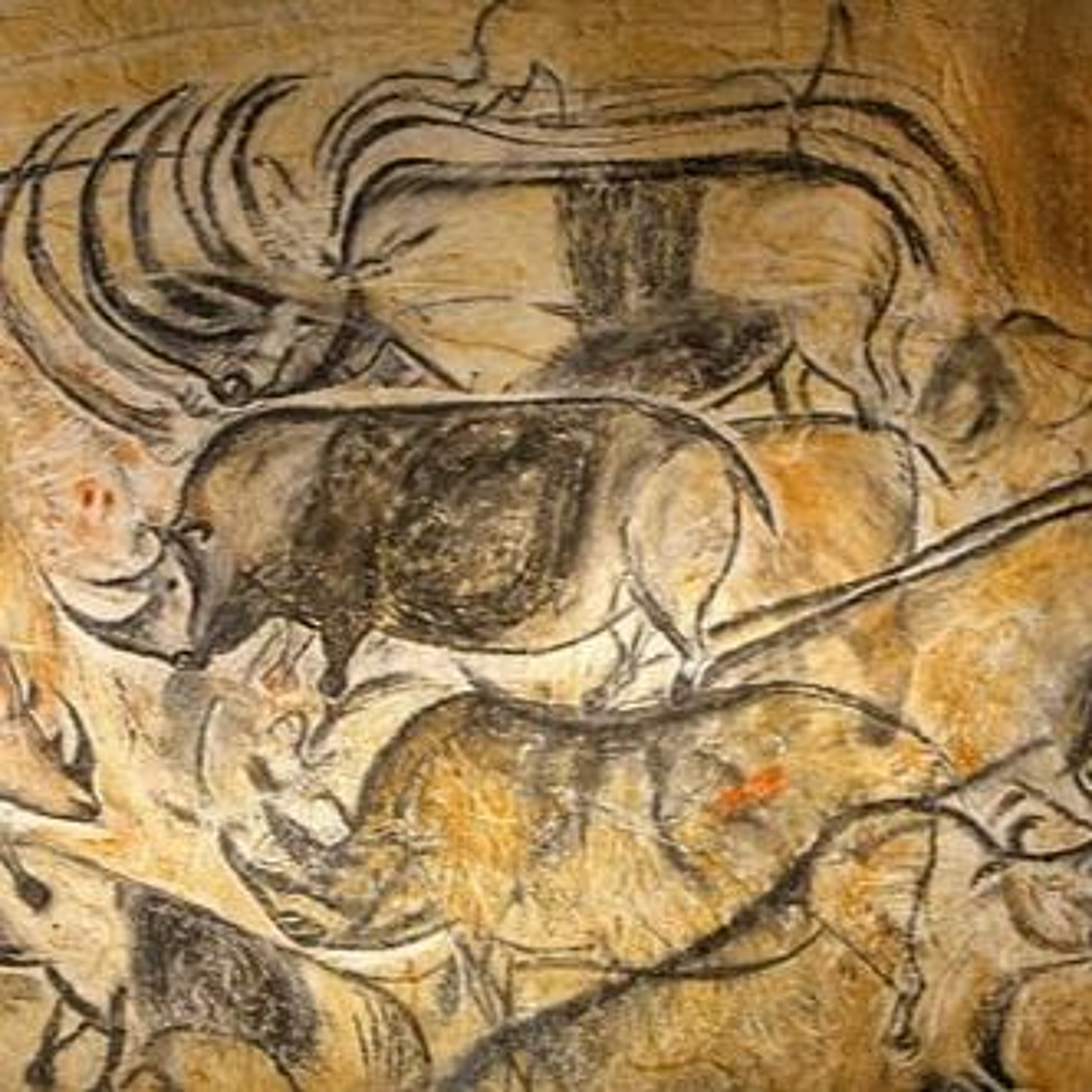 S2 E5: Cave Art—Big Animals and little faceless dudes episode artwork