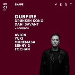 minimal, deep house, DJ Mix at SHAPE at VENT on March 1, 2025