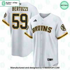 Tyler Bertuzzi Boston Bruins Baseball Jersey