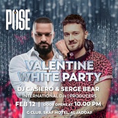 VALENTINE WHITE PARTY Dubai - Live Set by CASIERO