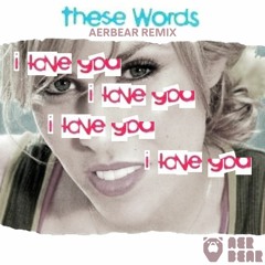 These Words I Love You (AERBEAR Remix)