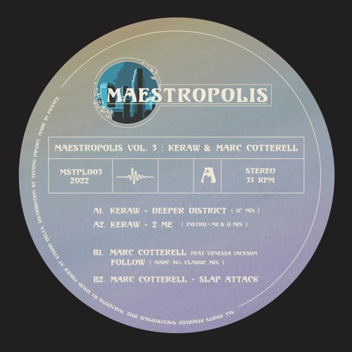 PREMIERE: Marc Cotterell - Follow (Feat. Venessa Jackson) [Maestropolis Records]