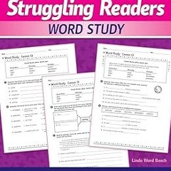 %= Extra Practice for Struggling Readers: Word Study: Motivating Practice Packets That Help Int