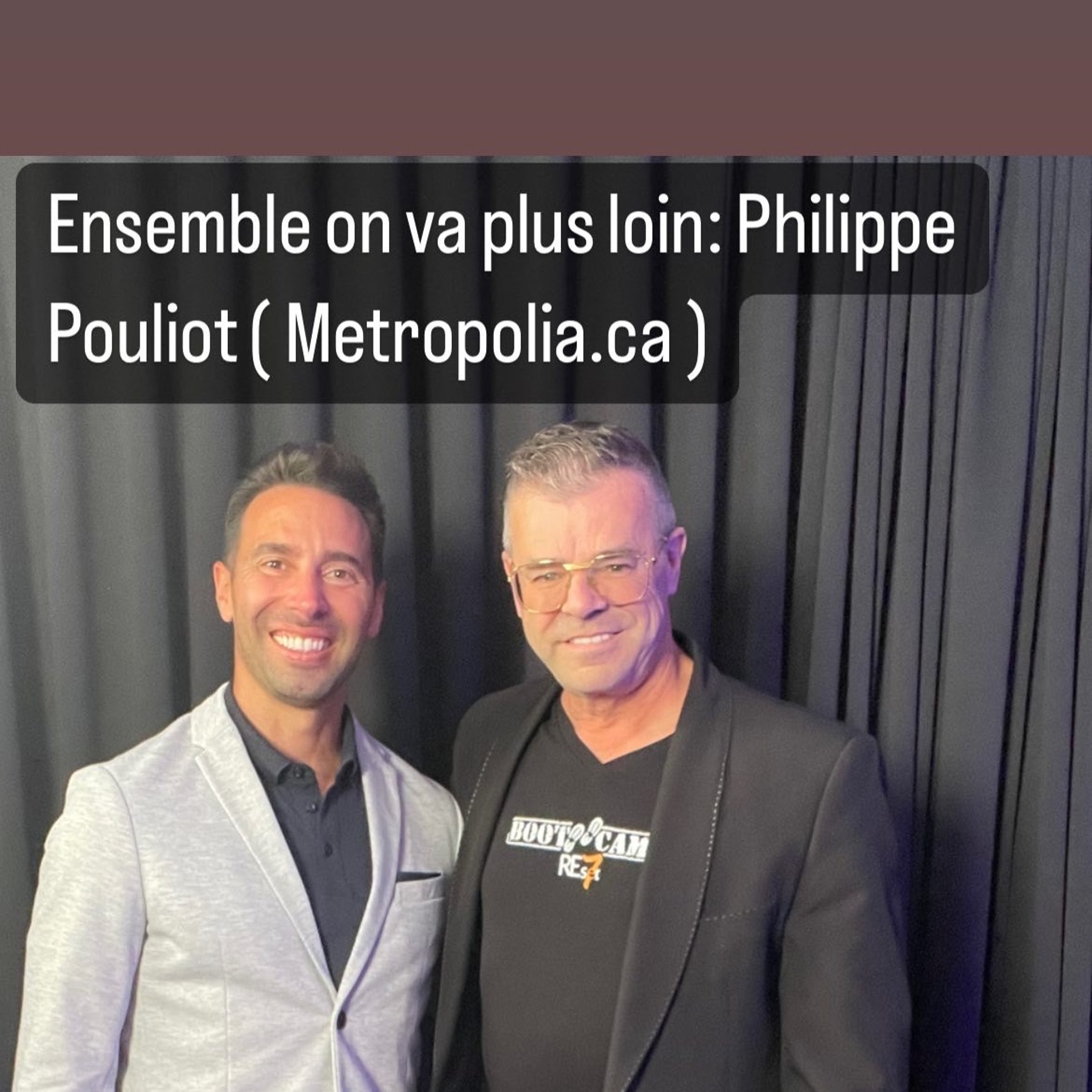 Ensemble On Va Plus Loin: Philippe Pouliot ( Metropolia.ca)