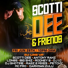 ANTONY RANZ & MC FRO LIVE @SCOTTI DEE X FRIENDS