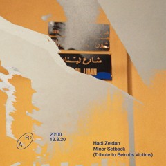 Minor Setback (Tribute to Beirut's Victims)