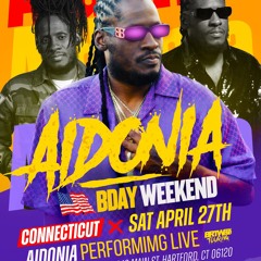 Aidonia Bday Tour CT Jugglin' April 27 2024