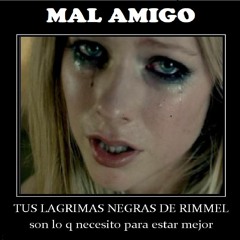 tus lagrimas negras de rimmel