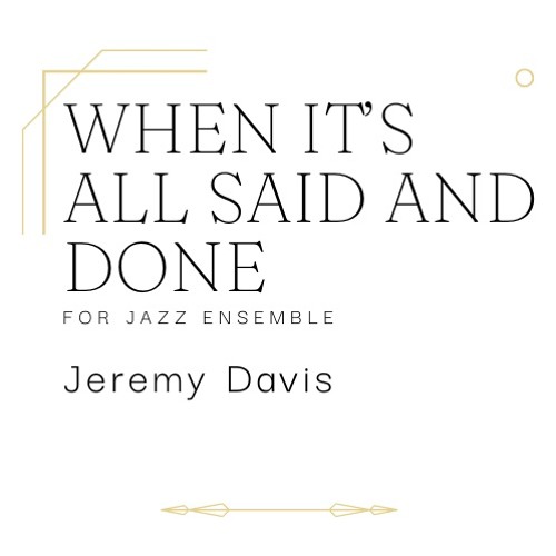 When it's All Said and Done