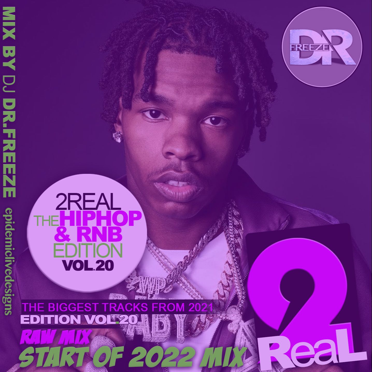 2real Vol.20 HipHop, Rnb & Trap Start of 2022 Raw Mix