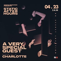 Charlotte - Opening Set For Victor Calderone @ Static After Hours