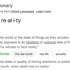 Reality (Freestyle)