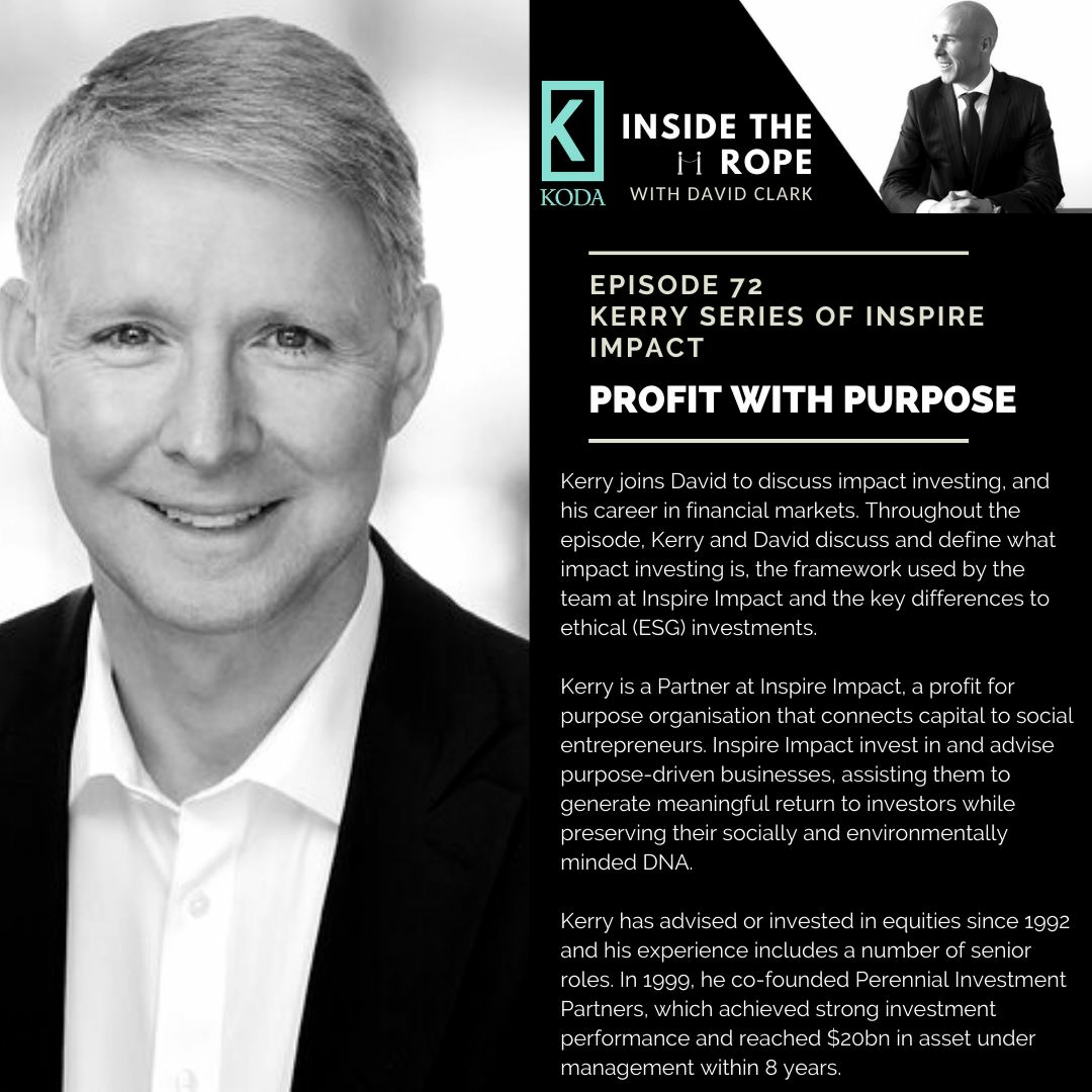 Ep 72: Kerry Series - Profit with purpose